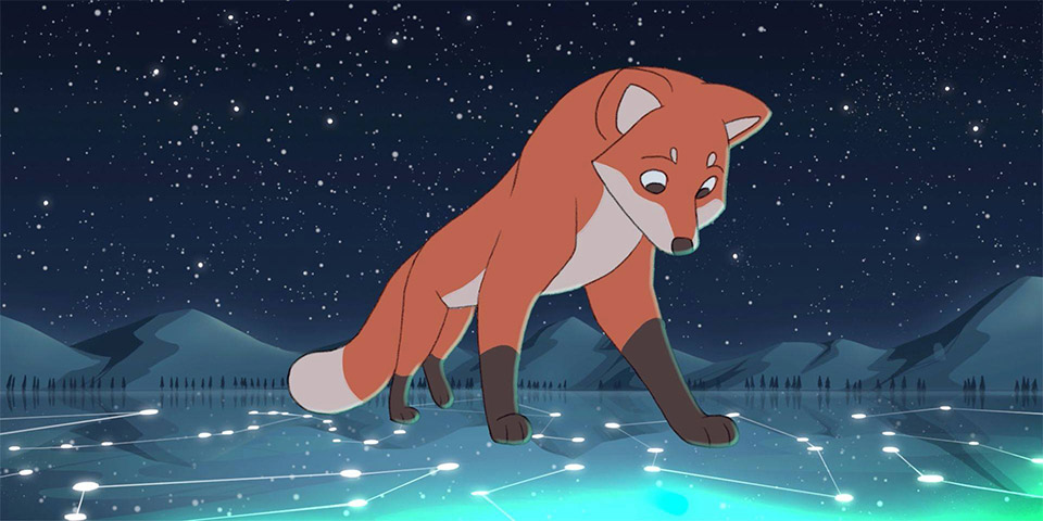 Testlab - Create your own star-animal - Fox Fires
